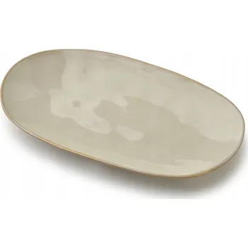 Talíř BASIC NATURE Oválný servírovací talíř 31x17,5 cm