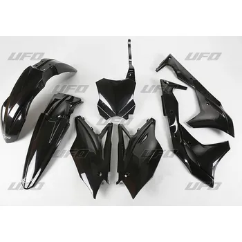 UFO sada plastů KAWASAKI KXF 250 '17 (černá)