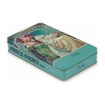 Plechová dóza Alfons Mucha - Princess Hyacinth 24×14×4 cm