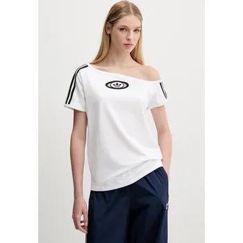 Tričko adidas Originals Offshoulder Tee KC8795 bílá 00X, vel. M