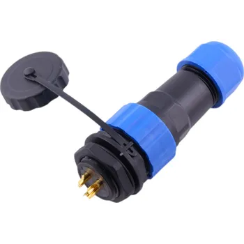 Elektrický konektor SP16 panelový, IP68 voděodolný kabelový spojovací konektor 9-pin