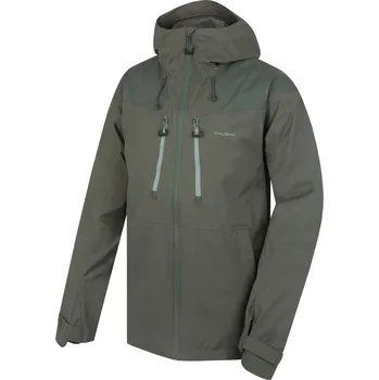 Pánská větrovka Husky Pánská hardshell bunda Nicker M faded green Velikost: XL