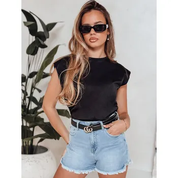 Dámské kraťasy Stylové dámské džínové kraťasy VIBEJEANS s vysokým pasem SY0490 Velikost: XS