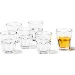 Skleněné vodka sklenice LEONARDO ROCK 50 ml 6 ks.