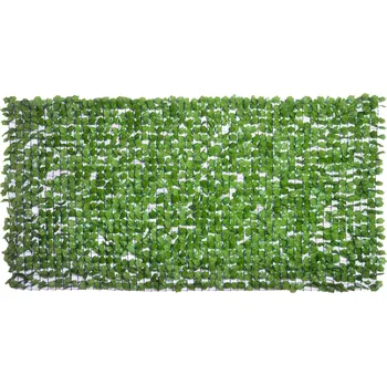 umělý živý plot Outsunny Umělý živý plot Soukromí Živý plot Terasa Nástěnná dekorace Nástěnná dekorace Světle zelená 300 x 150 cm | Aosom