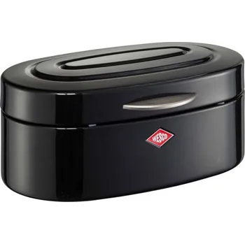 chlebník WESCO Elly Single černý - ocelový chlebník