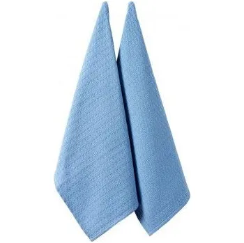 Utěrka LADELLE Eco Recycled 50 x 70 cm 2 szt. modré - bavlněné kuchyňské utěrky