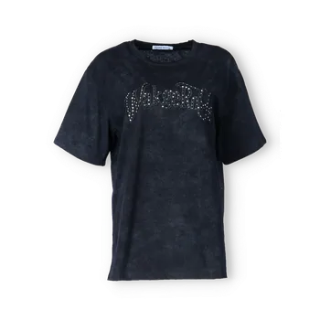 Trendy triko s nápisem GF015 barva: černá