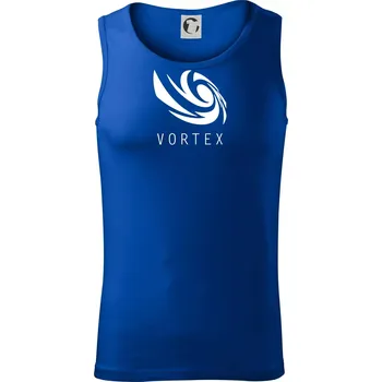 Vortex logo jednobarevné - Tílko pánské Core - 2XL ( Královská modrá )