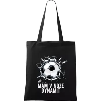 Mám v noze dynamit - Taška bavlněná - 42 x 38 cm ( Černá )