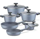 Sada 4 hrnců s poklicemi a 2 pánví s nepřilnavým povrchem STARKE PRO DOUBLE 10 el.