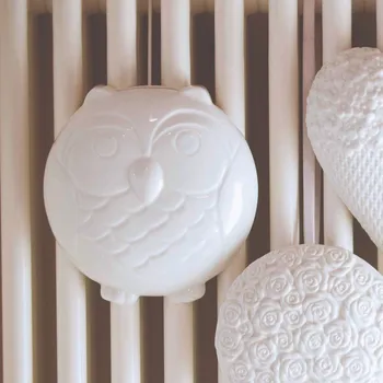 LA PORCELLANA BIANCA Leopoldina 18 cm - keramický vzduchový zvlhčovač na radiátor