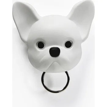 Skříňka na klíč QUALY Frenchy white - Plastový věšák na klíče