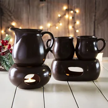 Víno Kera Ceramika Kameninová sada na svařené víno KERA CERAMIKA WINE 5 ks