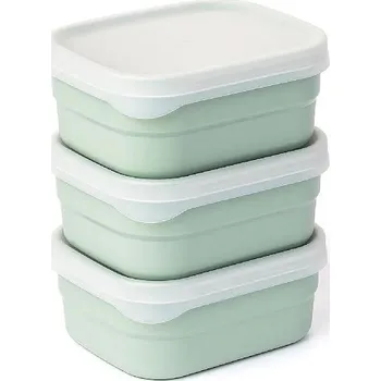 Dóza na potraviny Nádoby na mrazení AMUSE OPTIFRIDGE BIO 0,4 l 3 ks.