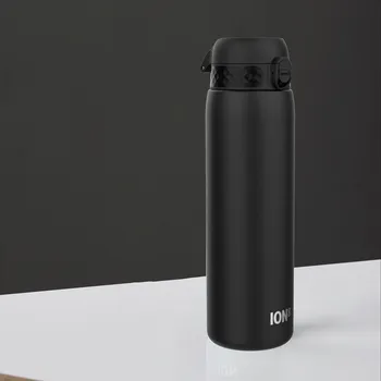 Láhev ION8 Steel 0,92 l černá - termoláhev z nerezové oceli