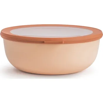 MEPAL Cirqula Nordic Blush 2,25 l broskvová - plastová kuchyňská mísa na s víkem