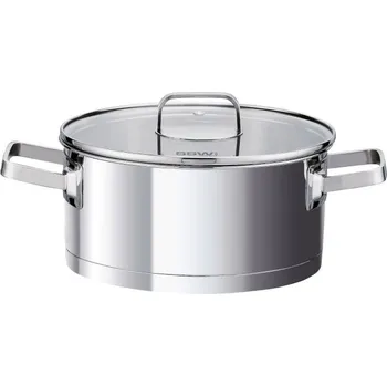 Nerezový hrnec s pokličkou SSW PIAZZA 3 l