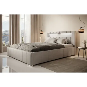 Postel MD STYLE Čalouněná postel Haven 90x200 Zvolte látku: Kronos 19