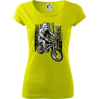 Ride Bike To Kill - Dámské triko Pure - S ( Limetková )