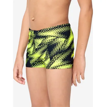 SPEEDO Chlapecké boxerkové plavky Back to School 13 LET ČERNÁ|ŽLUTÁ