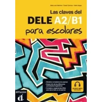 Španělský jazyk Las claves del nuevo DELE A1-B2 escolar + MP3 online (, 2017)