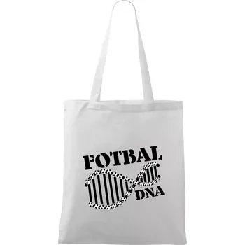 Fotbal DNA - Taška bavlněná - 42 x 38 cm ( Bílá )