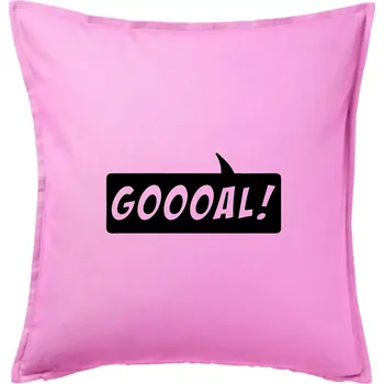 Polštář Goooal - Polštář 50x50 - 50x50 - Pouze potah ( Růžová )
