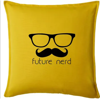 Polštář Future nerd - Polštář 50x50 - 50x50 - Pouze potah ( Žlutá )