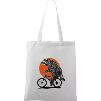 MTB mýval - Taška bavlněná - 42 x 38 cm ( Bílá )