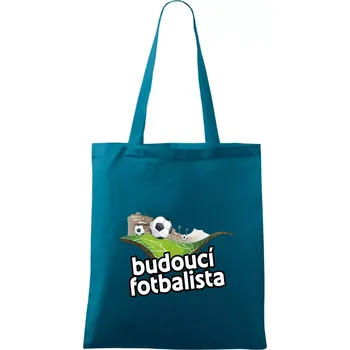 Budoucí fotbalista - Taška bavlněná - 42 x 38 cm ( Petrolejová )