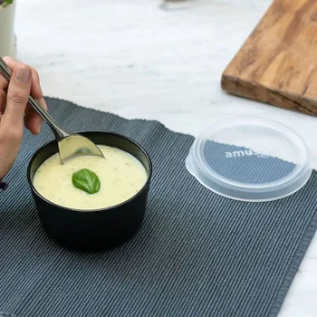 Dóza na potraviny Plastová nádoba na jídlo s víkem AMUSE PRO 0,5 l