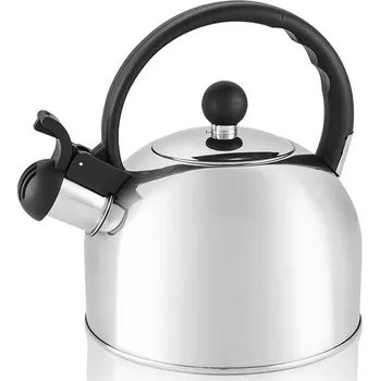 Konvice na čaj Rychlovarná konvice z nerezové oceli s píšťalkou FLORINA COLIN 1,8 l