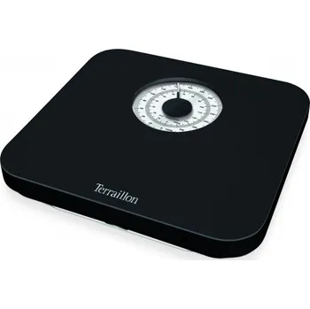 Osobní váha TERRAILLON Nautic Noir 29 x 27 cm - mechanické koupelnové váhy