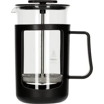 French press HARIO Cafe Press U 0,6 l - francouzský lis / skleněný kávovar s pístem