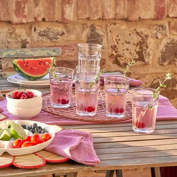 Sklenice LA PORCELLANA BIANCA Open Bar Aperol Spritz 450 ml 6 ks. - sklenice na aperol