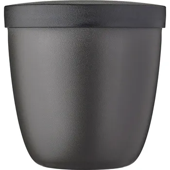 Svačinový box MEPAL Ellipse Snack Pot Nordic Black 0,5 l - svačinová krabička / krabička na snídani