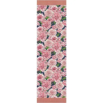 ubrus Bavlněný běhoun na stůl EKELUND DAHLIA vícebarevný 35 x 120 cm