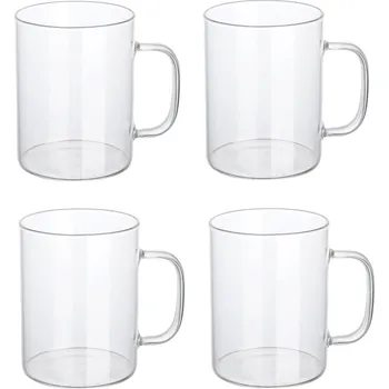 Skleněné hrnky FLORINA COSTA 440 ml 4 ks.