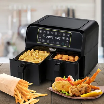 fritéza ARIETE Air Fryer Dual 4623/00 1700 W - bezolejová fritéza s dvěma komorami