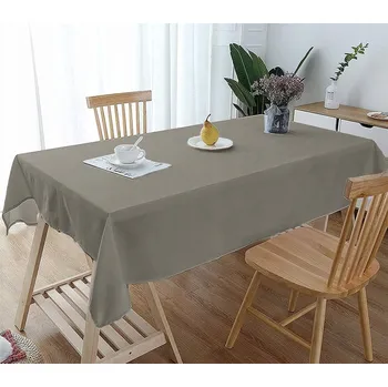 ubrus Bavlněný ubrus 140x225 cm, tmavě šedý