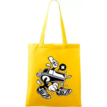 Rozhodčí píšťalka - Taška bavlněná - 42 x 38 cm ( Žlutá )