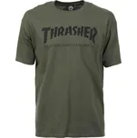 thrasher Pánské triko skate mag army green