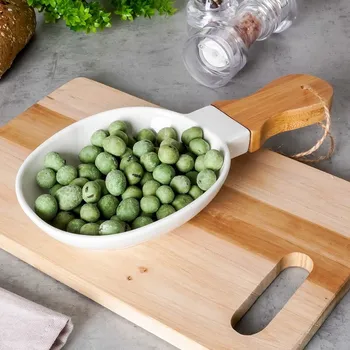 NAVA Terrestrial 14 cm - miska / salátová miska s držadlem porcelánová