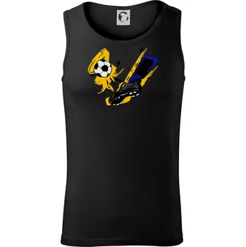 Kopačka s míčem - Tílko pánské Core - 2XL ( Černá )