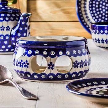 Konvice na čaj Bolesławiec ohřívač konvic - dek. 166A (druhá třída)