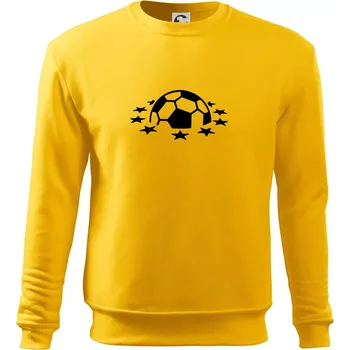 Pánská mikina Liga mistrů míč - Mikina Essential pánská - L ( Žlutá )