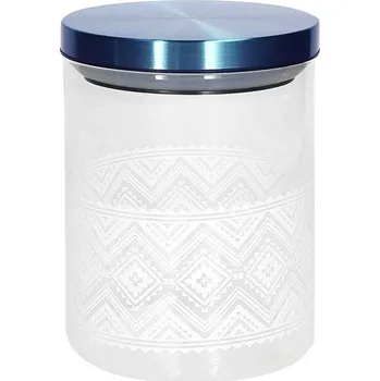 Dóza na potraviny TOGNANA Maya 0,7 l - skleněná nádoba / kontejner na sypké produkty s víkem