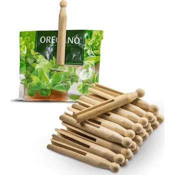 Kolíček na prádlo Klipy na sáčky na koření / klipy 25 ks.