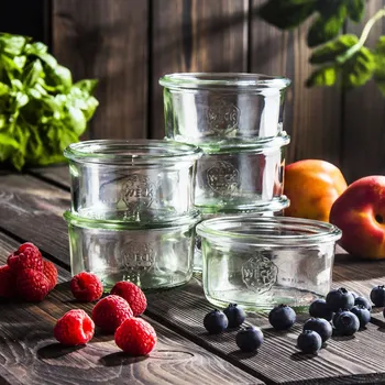 Zavařovací sklenice WECK Sturz 0,165 l 6 ks - sklenice na med